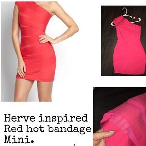 Red hot dress!  NWOT